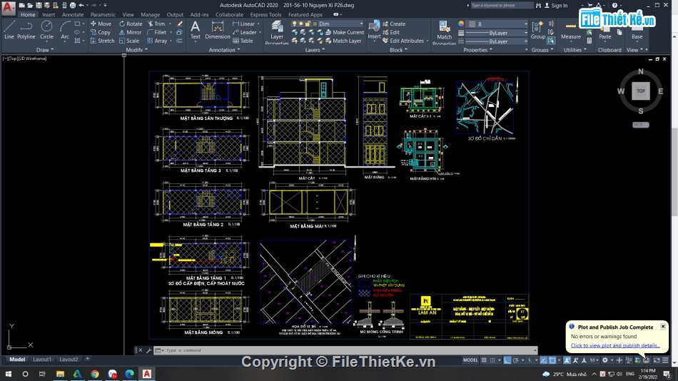 Bản vẽ xpxd nhà phố 3 tầng,Nhà phố 3 tầng 3.76x10.3m,Bản vẽ nhà phố 3 tầng,File cad nhà phố 3 tầng,bản vẽ nhà phố 3 tầng đẹp